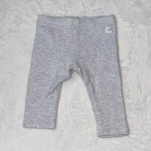 M&S Gray ribbed Leggings 3-6 months
